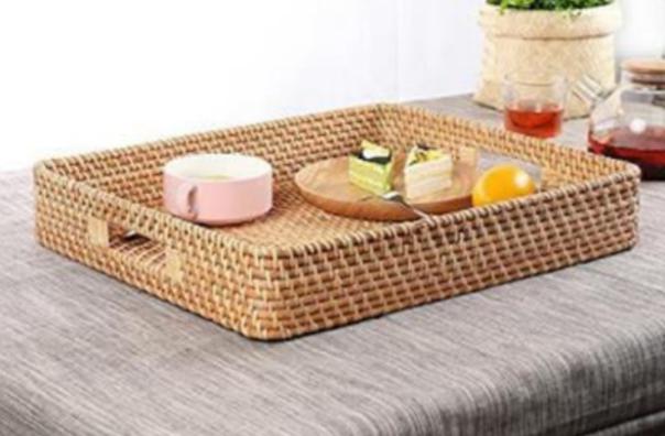 Handmade kouna grass eco-friendly serving tray || Rural Handmade-Redefine  Supply to Build Sustainable Brands