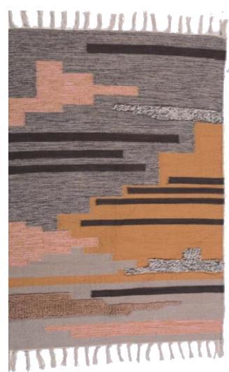 Hand Woven Printed Rugs, Carpet